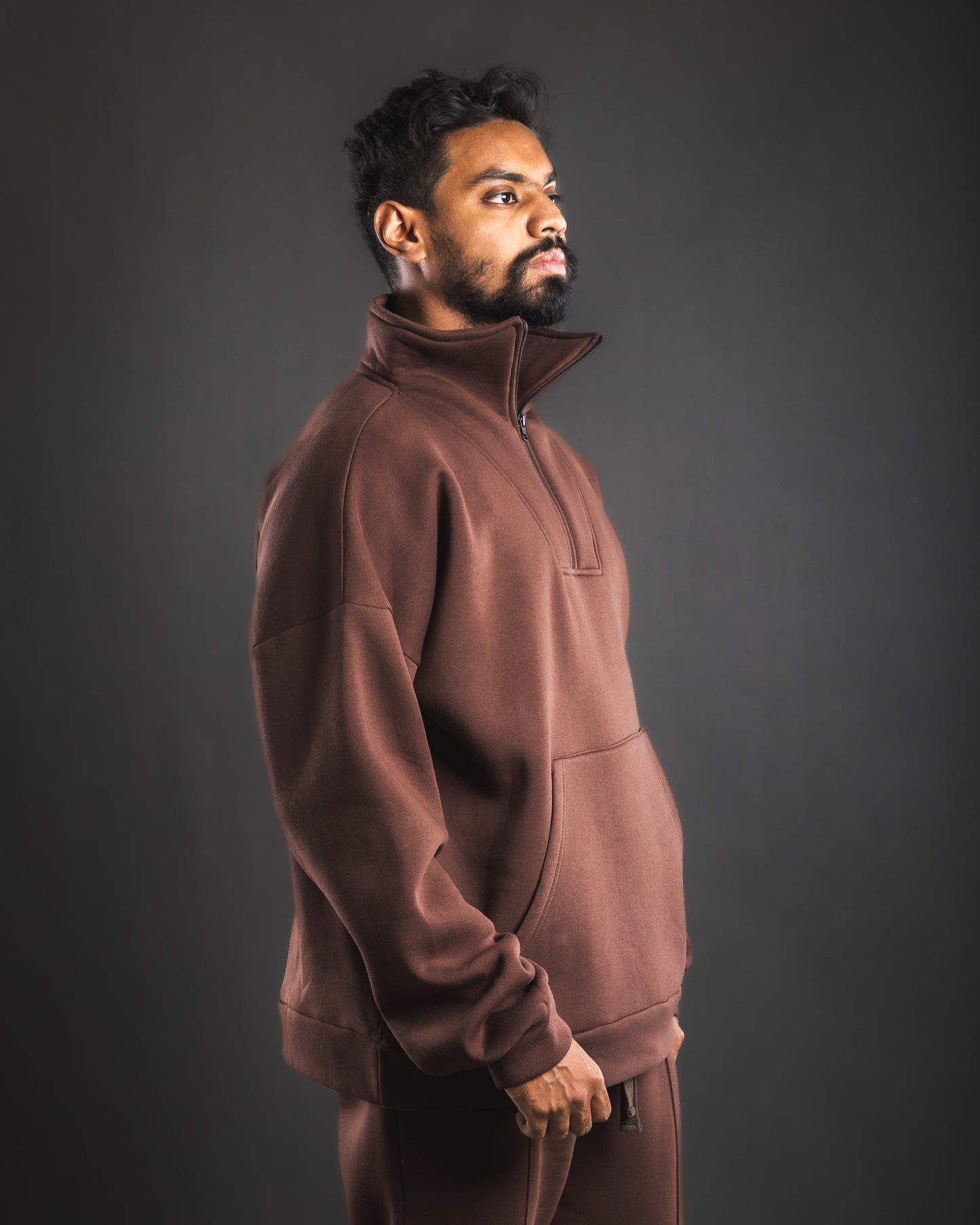 Night Shift Hoodie - Brown