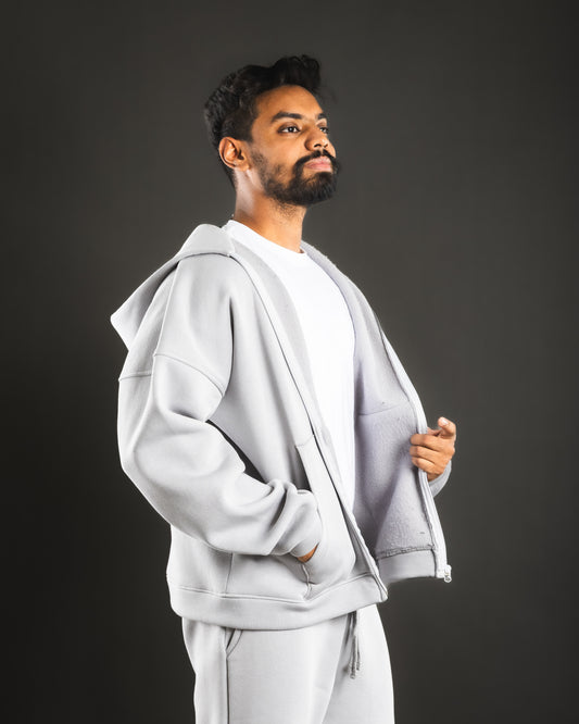 Loose Wave Sweatshirt - Grey