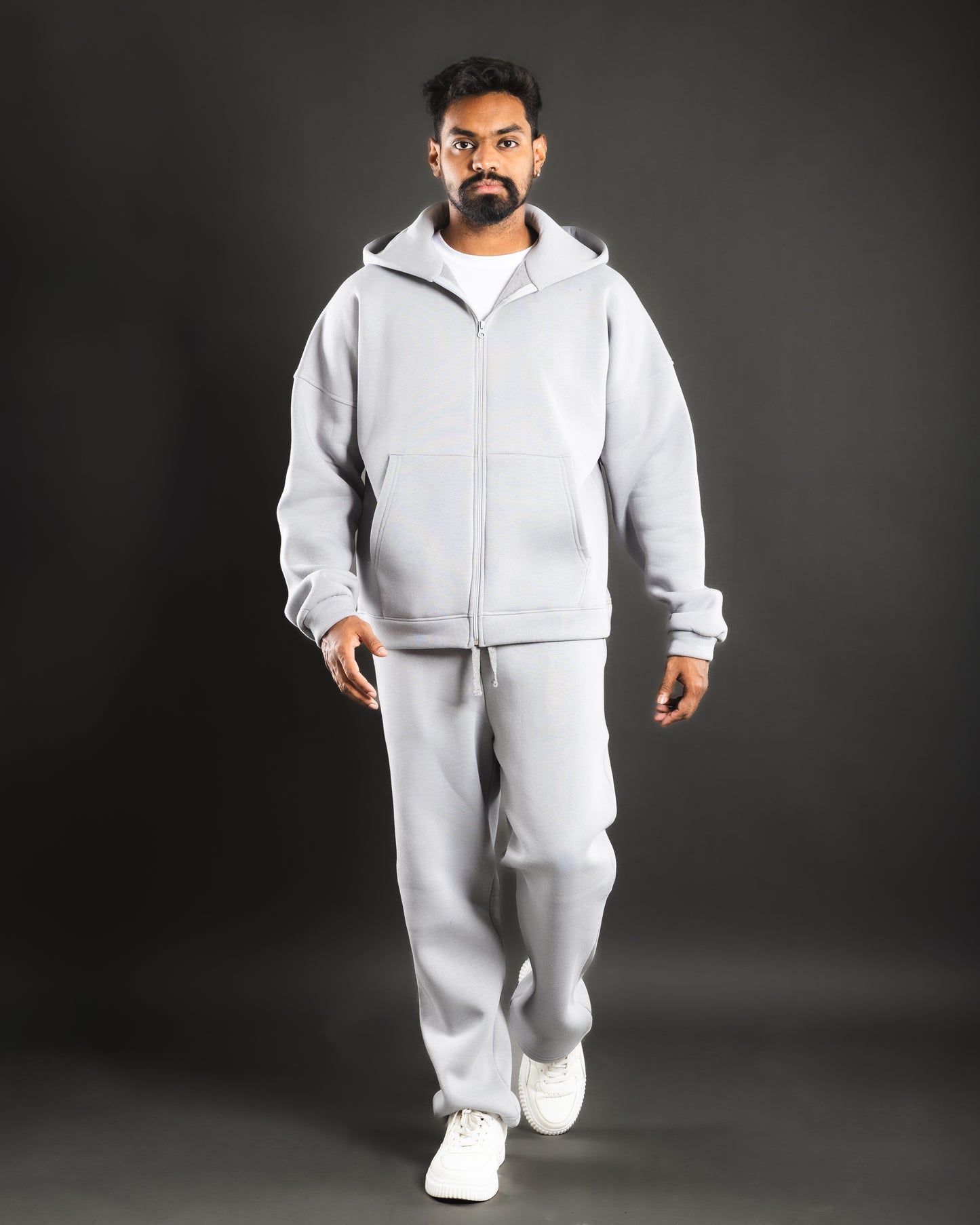 Loose Wave Sweatshirt - Grey