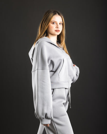 Loose Wave Sweatshirt - Grey