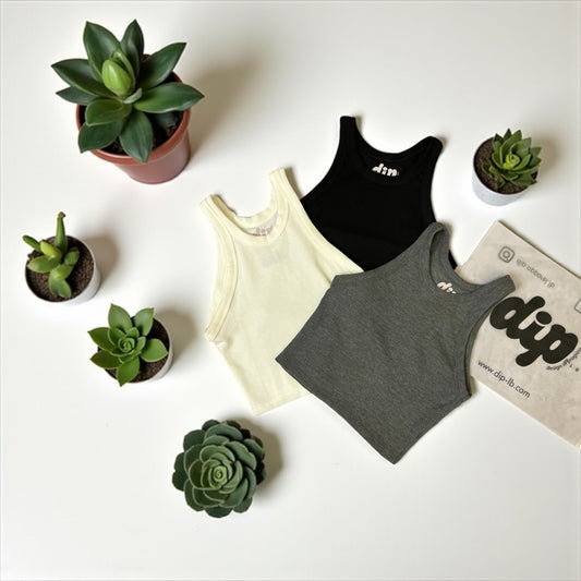 DIP Basic Ribbed Tank Top 3pcs Pack